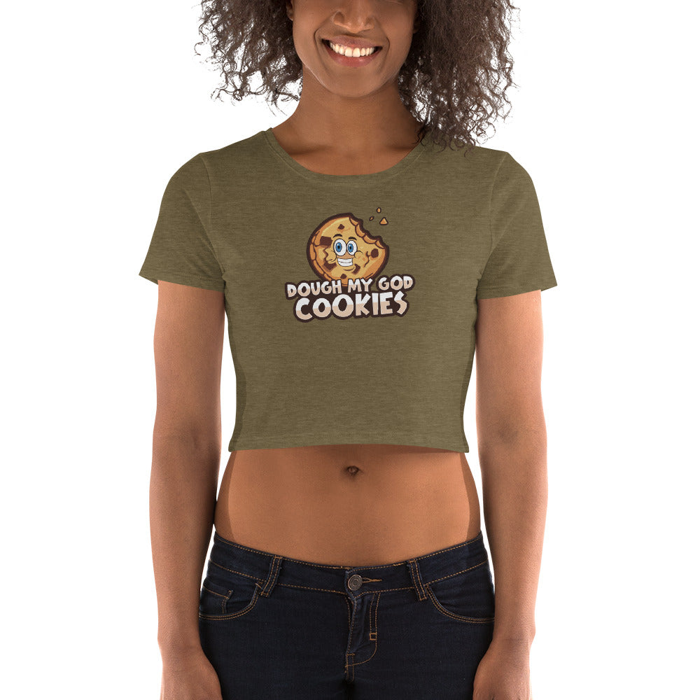 Women's Crop Tee – DoughMyGodCookies LLC